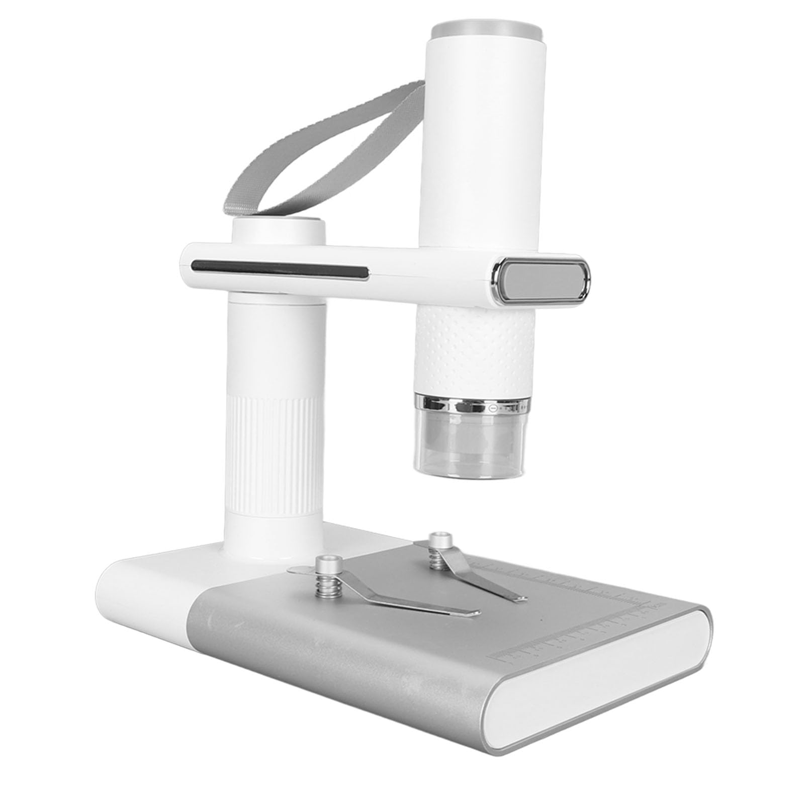 Denash Microscopio Digital Inalámbrico HD 1080p Cámara de Ampliación para -, Soporte Ajustable para el Microscopio de Bolsillo de Inspección
