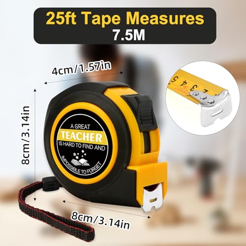 Cinta métrica 25 ft con cierre y diseño práctico miniatura 2