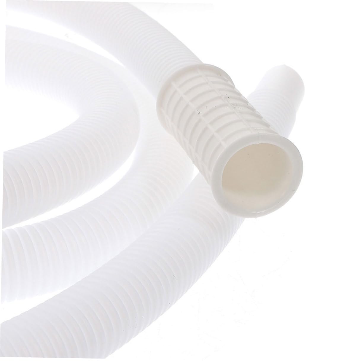 Tubo di Scarico Resistente al Sole per Condizionatore in PE e ABS Bianco con Fascette in Acciaio Inossidabile e Facile da Installare per Unità Esterna