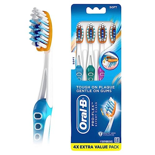 Image of Oral-B Pro-health Advanced Manual Toothbrush, 38 Soft, 4 Count