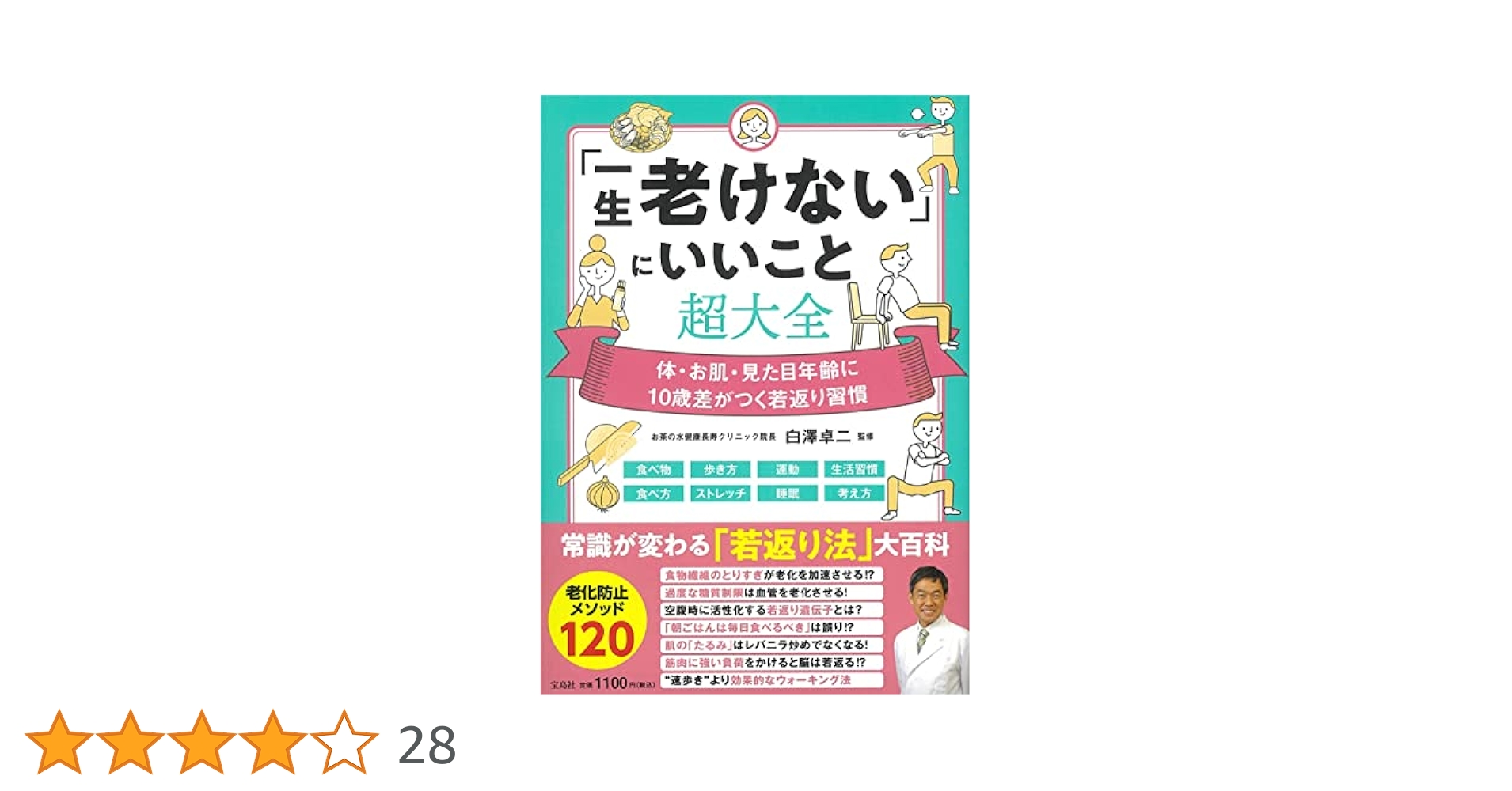 【中古】 医者いらずの食べ方、生き方 老けない・太らない・ボケないコツ/世界文化社/白澤卓二 中古】 医者いらずの食べ方、生き方 老けない・太らない・ボケ
