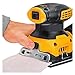 Electric Orbital Sander 1/4-Inch Sheet Handheld 230w Woodworking Electric Polishing Sandpaper Machine