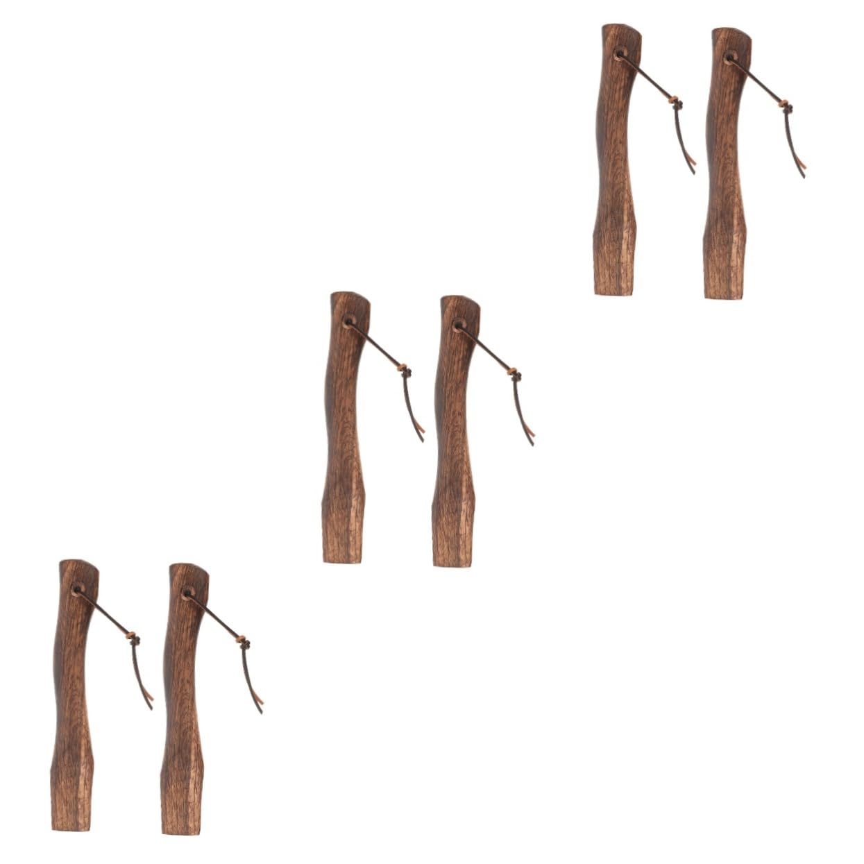 Yardwe 6pezzi Manici Per Ricambio Ergonomiche Per Asce Manici Per Attività All Per e Giardinaggio