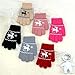 EMASDGEY Soft & Comfortable Warm Gloves Cute Deer Fashionable Knitted Cartoon 1 Pair for Autumn Winter Deer Gloves Autum