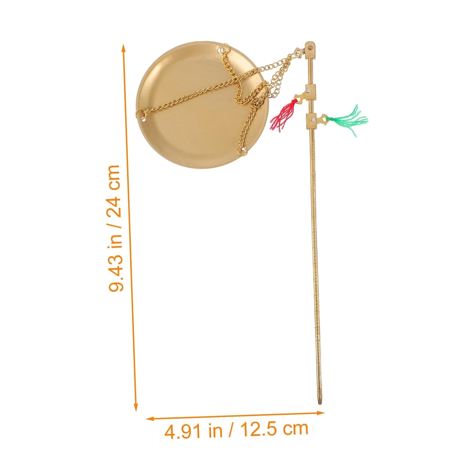 Amosfun 1Pc Traditional Chinese Medicine Scale Birthday Draw Lots Props Scale Tool for Celebrating Cultural Traditions Unique Blessing