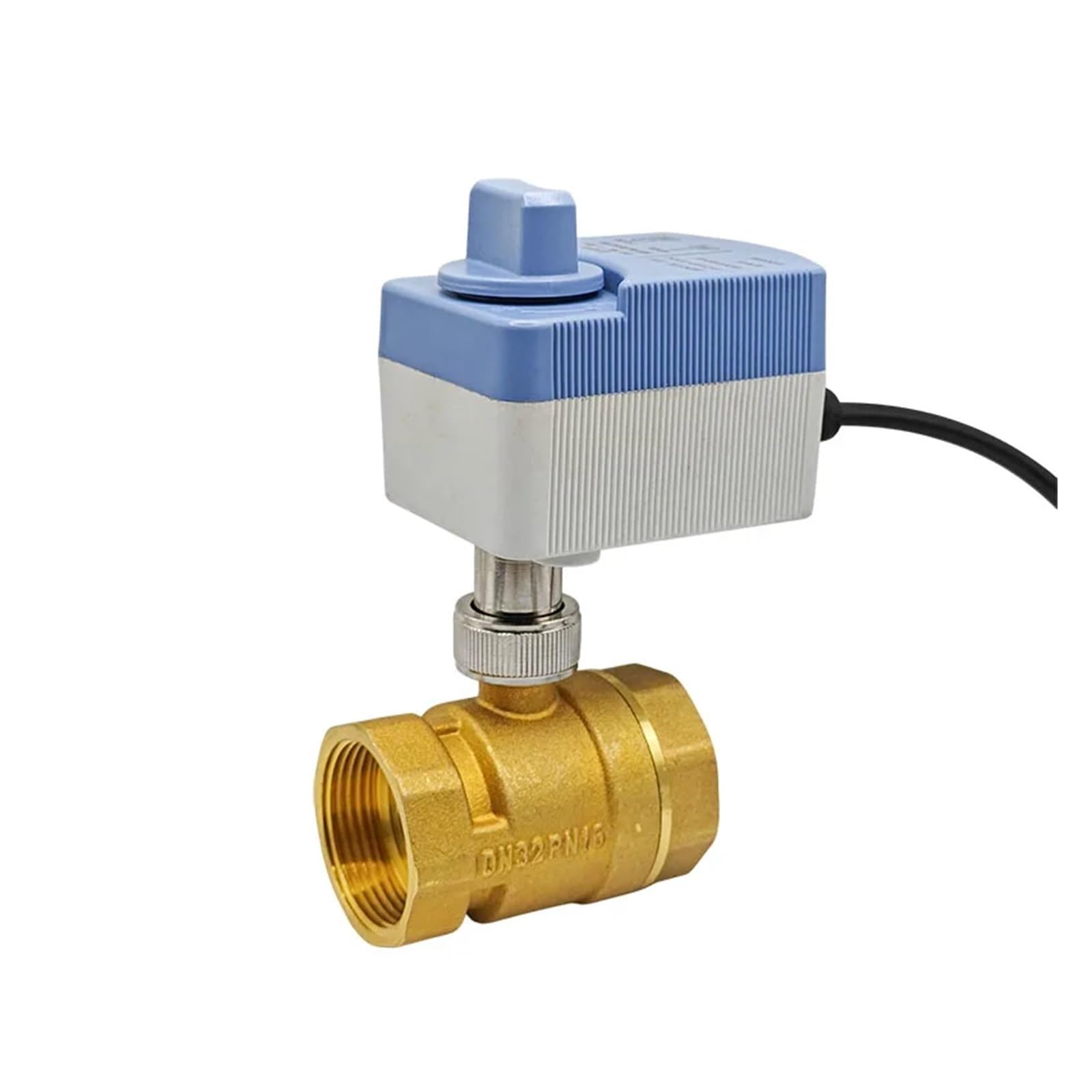 Flglqutsv 1/2 Cr04 Electric Ball Valve,Waterproof Grade Ip65 Motorized Ball Valve With Manual Switch Function " 3/4" " 2V/24V/220V(",Dc24v)