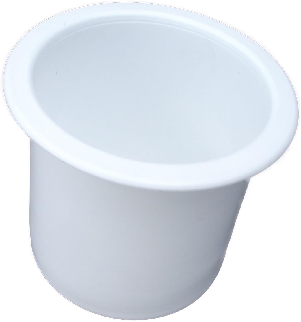 2 7/8 White Plastic Drop in Cup Holder Plastic Multipack Wholesale Bulk Listing Poker (100)