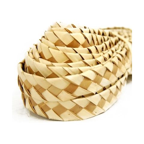 FOREVER BAMBOO Natural Rumba Braid Trimming 0.75 in D x 150 ft L Cover