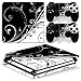 AXDNH Piel De PS4 Pro Pegatina Azul/PS4 Pro Skin para Playstation 4 Pro Consola Y Controladores Película Protectora, PS4 Pro Cubierta De Calcomanía Adhesiva De Vinilo para Todo El Cuerpo,0760