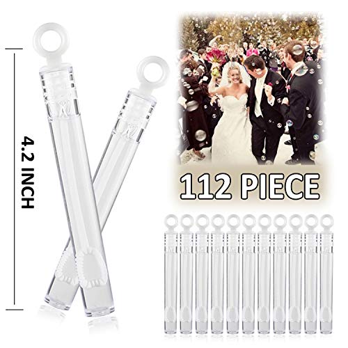 Byonebye SHXKEJI-TOY-112PARTYBUBBLE 112 Pack Mini Wedding Bubble Wand thumb #1