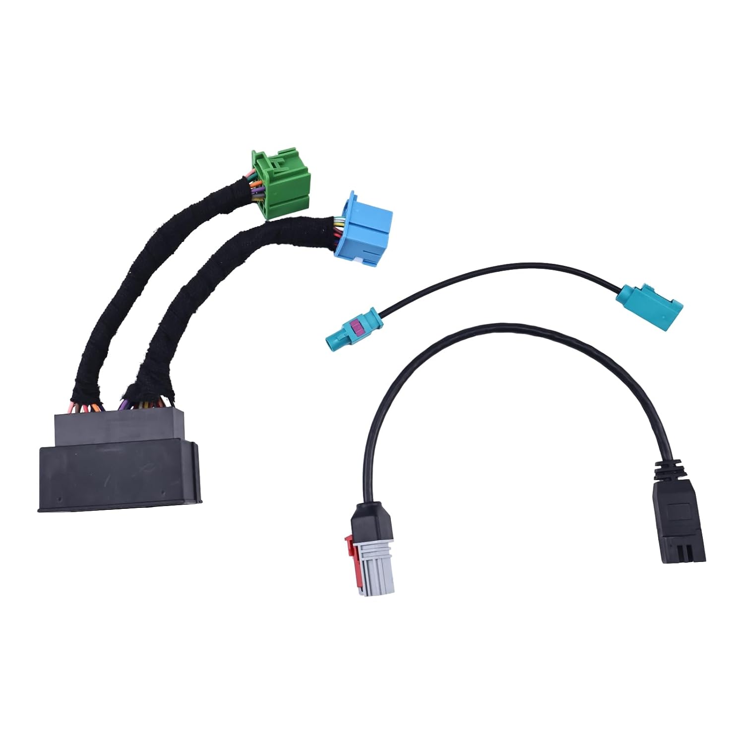 HOLDWELL Upgrade Integration Wiring Harness Kit Compatible with 2019-2024 Dodge Ram 1500 2500 3500 5" 7" 8.4" Uconnect 3/4 / 4c Radio/Display to 12" Uconnect 5