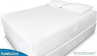 Vista 6 de Funda SureGuard Mattress Encasement de seis lados con cremallera, 100% impermeable, hipoalergénica