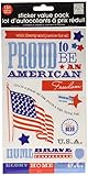 me & my BIG ideas Glitter Sticker Flip Value Pack, Patriotic