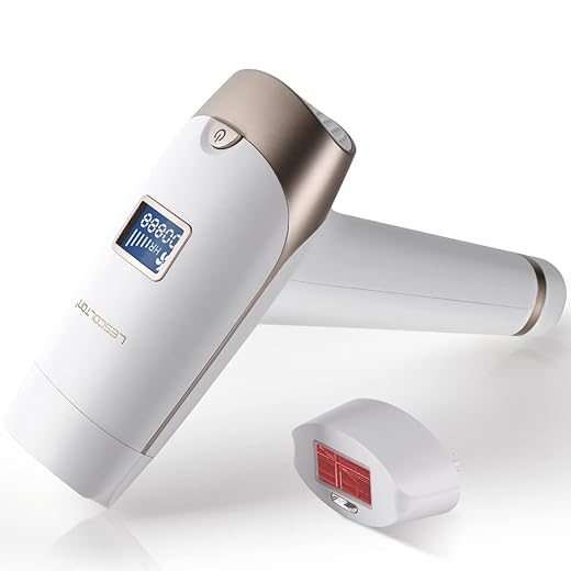 LESCOLTON Depilación IPL de Luz Pulsada: Depilación Profesional Indolora LESCOLTON Depilación IPL, IPL Depiladora de Luz Pulsada sistema de depilación profesional indoloro (T009i)