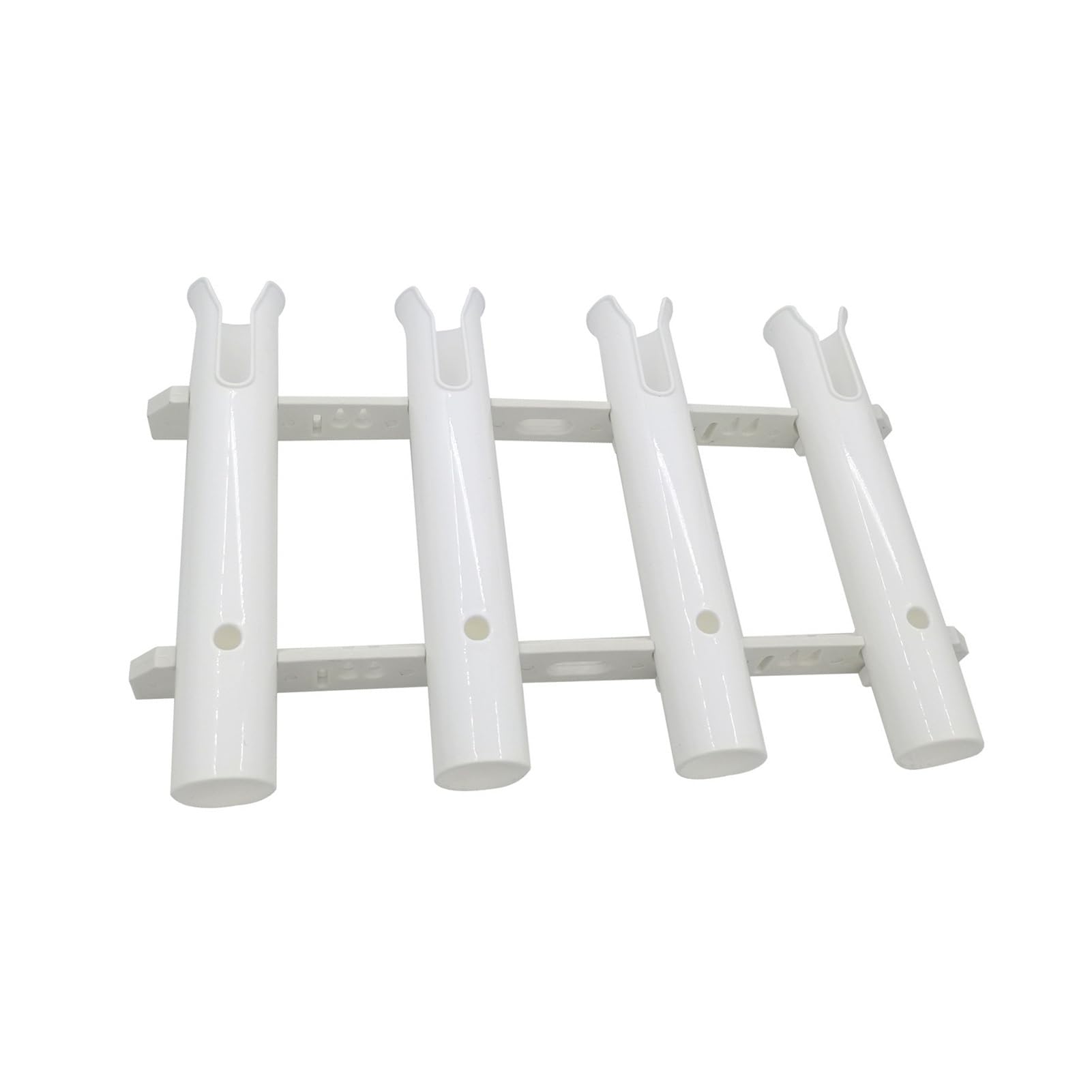 Supporto Portacanne Verticale 4 Tubi per Barche Garage | Staffa per portacanne, plastica resistente per PC, accesso rapido, supporto stabile, installazione facile, per barca,