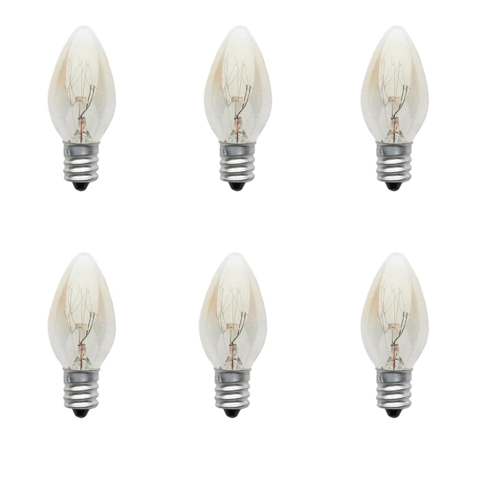 Ampoule C7 E12 220V 10W 100LM 2700K, Lampe De Nuit En Tungstène à Incandescence, Lampe Au Sel De L'himalaya, Couleur Chaude Transparente