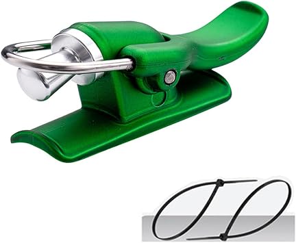 FOIBURELY Green Cannon Surf Fishing Trigger aid Sea Fishing Casting Trigger, Thumb Button, Cannon Clip, Fixed Spool Casting Aid