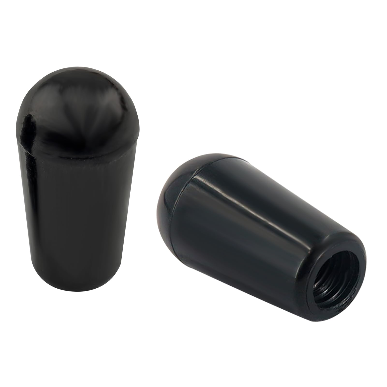 PoveMetric 3 Way Short Straight Guitar Toggle Switch Pickup Selector for Les Paul Style Electric Guitar - Exquisite Craftsmanship and Superior Performance (Black1, 2Pcs Spare Tips)