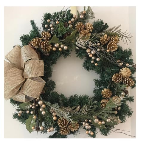 Guirlanda Natal Pronta Para Porta Enfeite Natalino 35cm