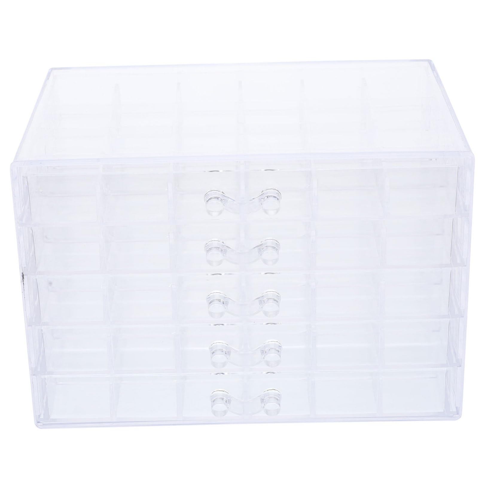 Boîte de rangement transparente VANZACK à 5 tiroirs pour manucure