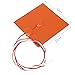 Coussin chauffant Orange 12 * 12 cm 1 pc 120 W 12 V Silicone caoutchouc chauffage dossier pour imprimante 3D lit chauffant accessoire chauffage