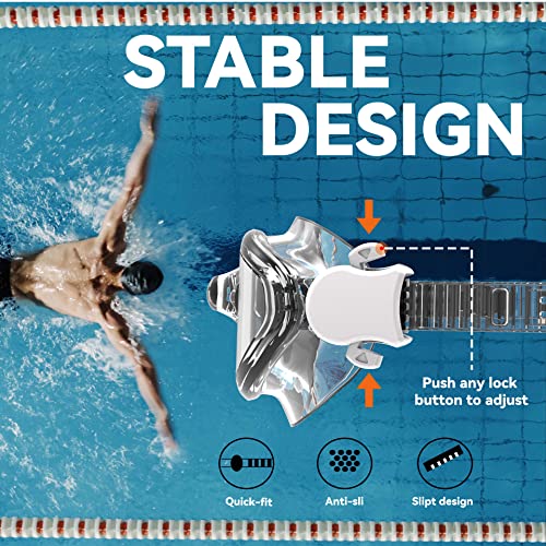 Whale Unisex-Adult Swim Goggles,Anti-Fog Swimming Goggles No Leaking For Men Women Youth, Clear Frame/Clear Lens #TOP3