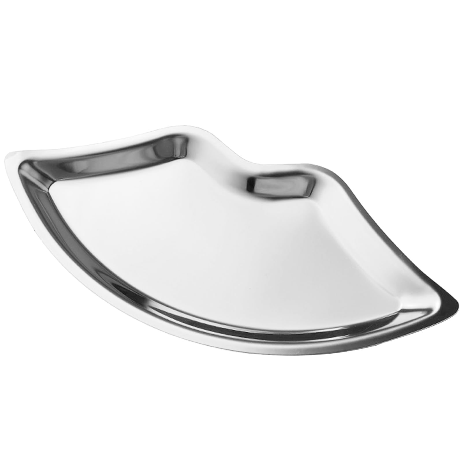YROHGKPN Earrings Necklace Jewelry Rack Stainless Steel Display Stand Lip Shaped Tray Stainless Steel Storage Jewelry Earrings Necklace Storage Holder