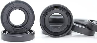 Seal Washer 10pcs ID 5mm Oil Seal Gasket, TC Type 5 * 15/16/17/18/19/22 Mm Bearing Accessories Radial Shaft NBR Oil Seals Gasket Lip (Size : 5x17x7 mm)