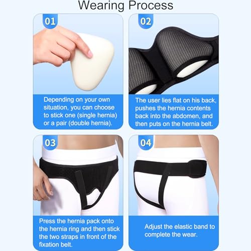 Faja para Hernia Inguinal Hombre Talla L Ajustable miniatura 5