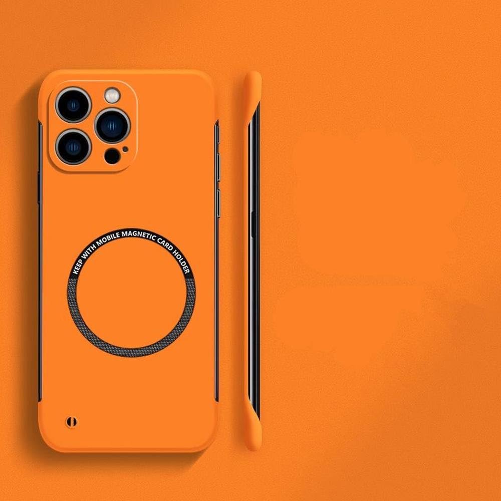 Coque iPhone 13 rigide sans cadre orange mate : finies les surchauffes et les coques jaunies - 5
