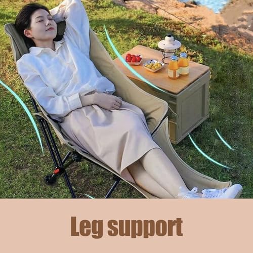 Chaises de terrasse pliantes à hauteur réglable et structure ergonomique - 3