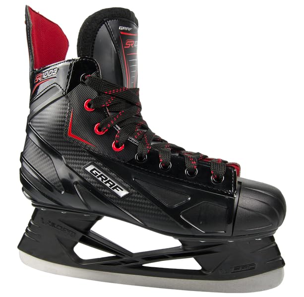 Graf Ultra SR1003 Schlittschuhe Senior geschliffen und sofort Fahrfertig, Größe:42