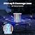 Bug Zapper Outdoor, Mosquito Zapper 2 in 1 Portable & Rechargeable Bug Zapper Outdoor with 5000mAh Battery & LED Night Light, 4000V Electric Fly Zapper for Outside,Patio,Backyard,Garden Yellow