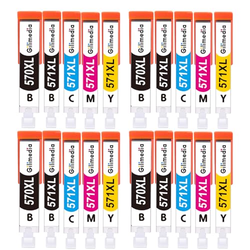 570 Ink Cartridges 570XL 571XL Cartuccia Di Ricambio Per Canon PGI 570 Cli 571 Xl Per Pixma Ts5050 Mg5750 Ts6051 Mg6850 A 301445 - Foto 8