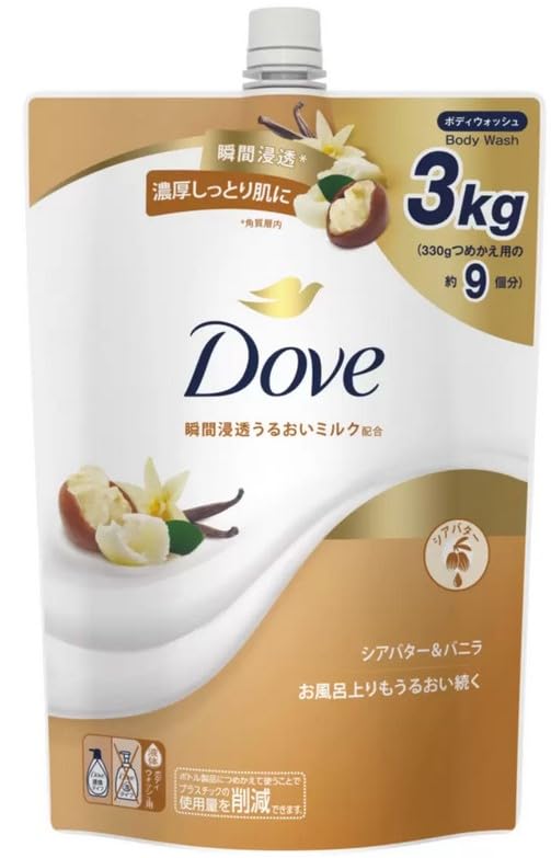 Amazon | Dove(ダヴ) ボディウォッシュ シアバター 詰替え用 3