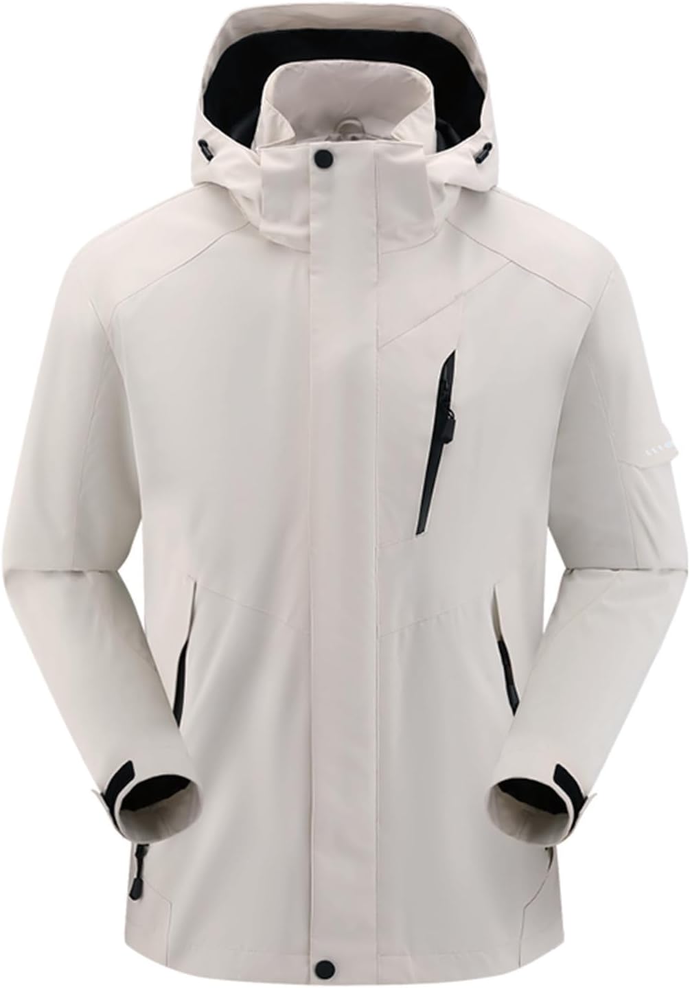 Men Rain Jackets Waterproof with Hood Lightweight Outdoor Raincoat Hooded Golf Hiking Fishing Travel Coat with Pocket