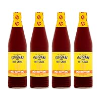 Vista 2 de Louisiana Brand Hot Sauce Louisiana Hot Sauce 6 Fl Oz (Pack of 4)