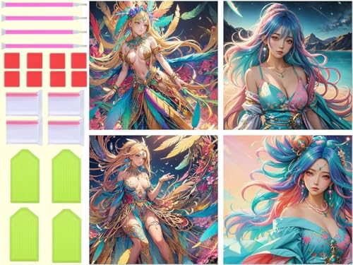Broderie Diamant Beauté Sexy : Sublimer Votre Salon avec un Grand Diamond Painting 5D DIY
