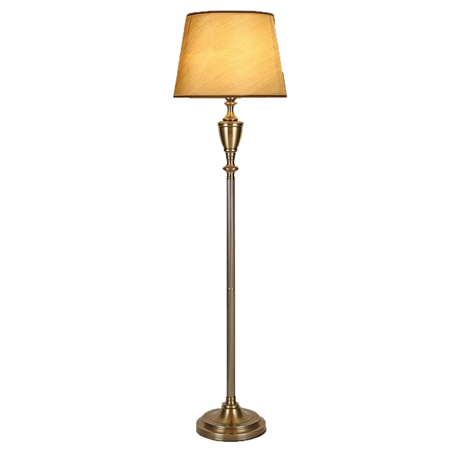 Lámpara de pie elegante de 63 pulgadas con soporte de noche funcional 8
