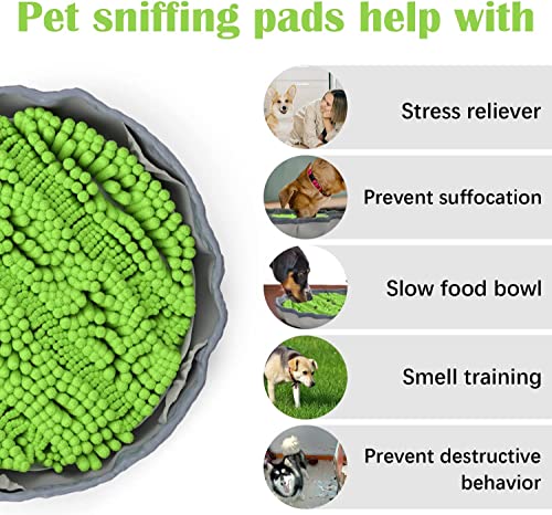Snuffle Mat For Large Dog, 18.5 Inch Digging Toys Feeding Mat for Natural Foraging Skill Training, Anti-Torn Design Dogโฆ - Image 4