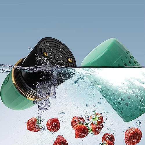 Image of Portable USB Fruit and Vegetable Cleaner,Fruit and Vegetable for Kitchenware,Meat,Dishes,Rice,Kitchen Tools (Green)