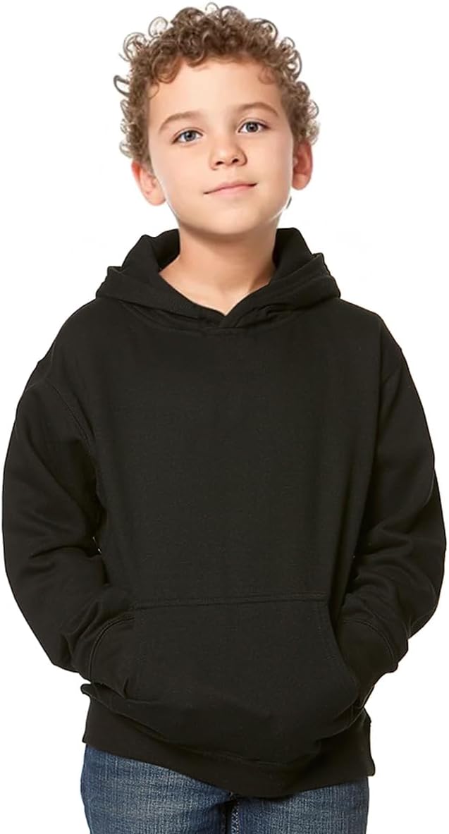 Youth Hoodie Sweatshirt for Boys Girls Kids Fleece Pullover Hooded Classic Casual Soft