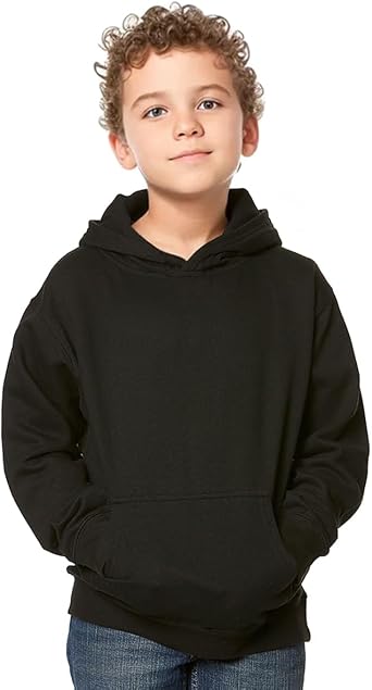 Youth Hoodie Sweatshirt for Boys Girls Kids Fleece Pullover Hooded Classic Casual Soft