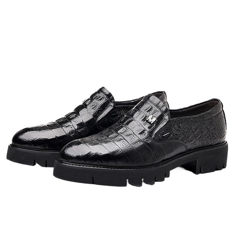 Elegant Cap Toe Men's Derby Shoes Lightweight EVA Midsole Business Conferences Formal Dinners Slip-Resistant Traction