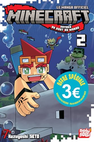 Minecraft, le manga officiel - Voyage au bout du monde — Tome 3
