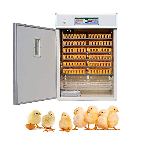 JHKGY Incubadora, Incubadora Profesional para Gabinete,Incubadora De 440 Huevos Criadora De Aves De Corral Totalmente Automática con Control De Temperatura, para Pollo Pato Pato Paloma Codorniz Cover