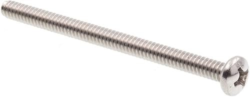 Prime-Line 9126841 - Tornillo para máquina (acero inoxidable de grado 18-8, #6-3