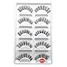 Produktbild 5 Pair/Lot Nette Criss Kreuzen Falsche Voluminöse Wimpern Wimpern 3D Wimpern Set VerläNgerung Falsche Wimpern Set Falsche Wimpern FüR Kleine Augen (Schwarz)