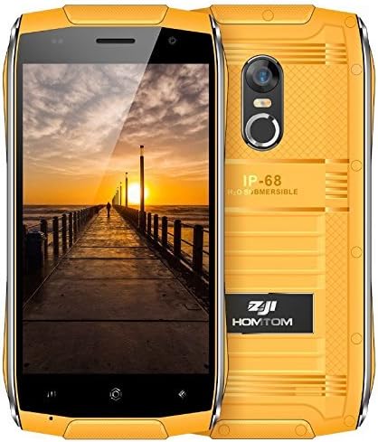 ZOJI Z6 - IP68 Waterproof Rugged 3G Android 6.0 Smartphone 4.7 inch Metallic Frame Ultra Slim MTK6580 Quad Core 1.3GHz 1GB RAM 8GB ROM Fingerprint Orange