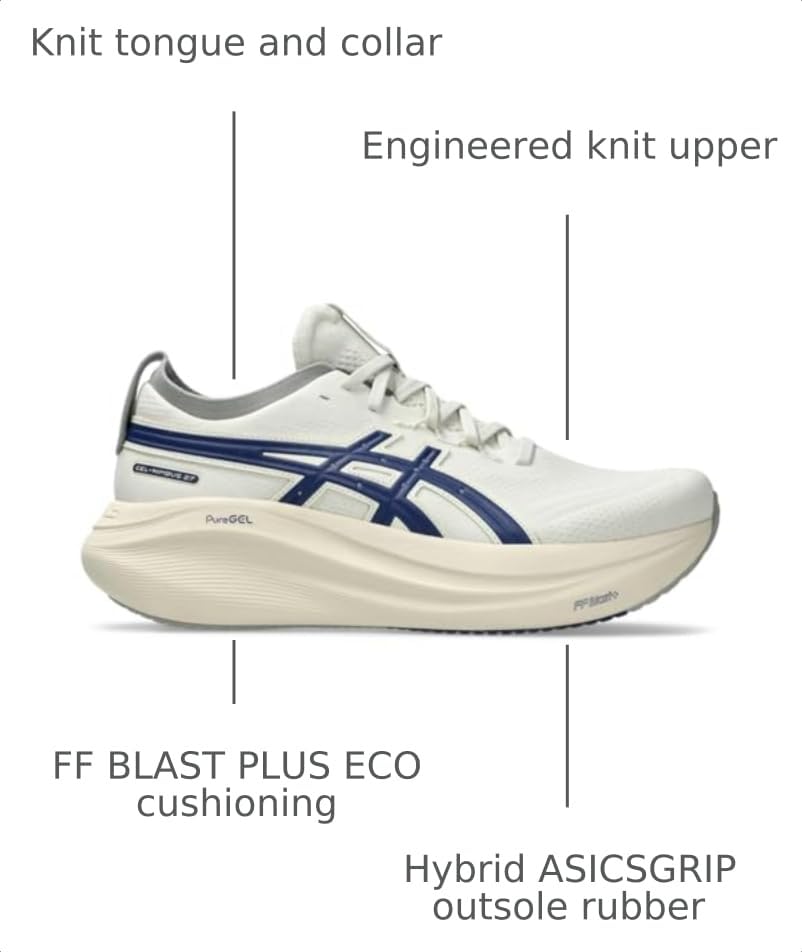 Image of ASICS Men's Gel-Nimbus 27 Running Shoes